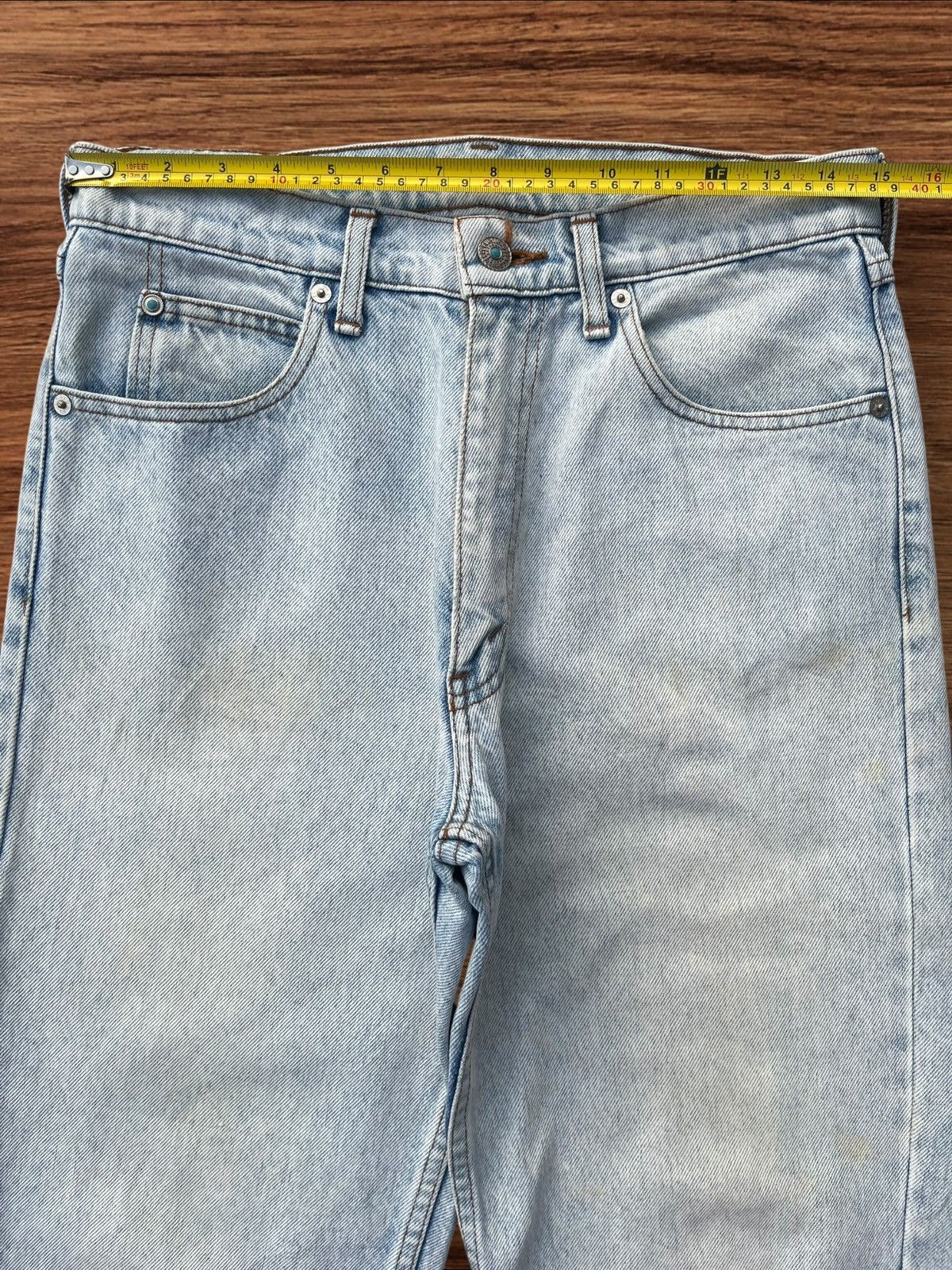 Levi's Vintage Y2K Levi’s Big E Blue Washed Apache Barrel Jeans Size US 29 - 15 Thumbnail