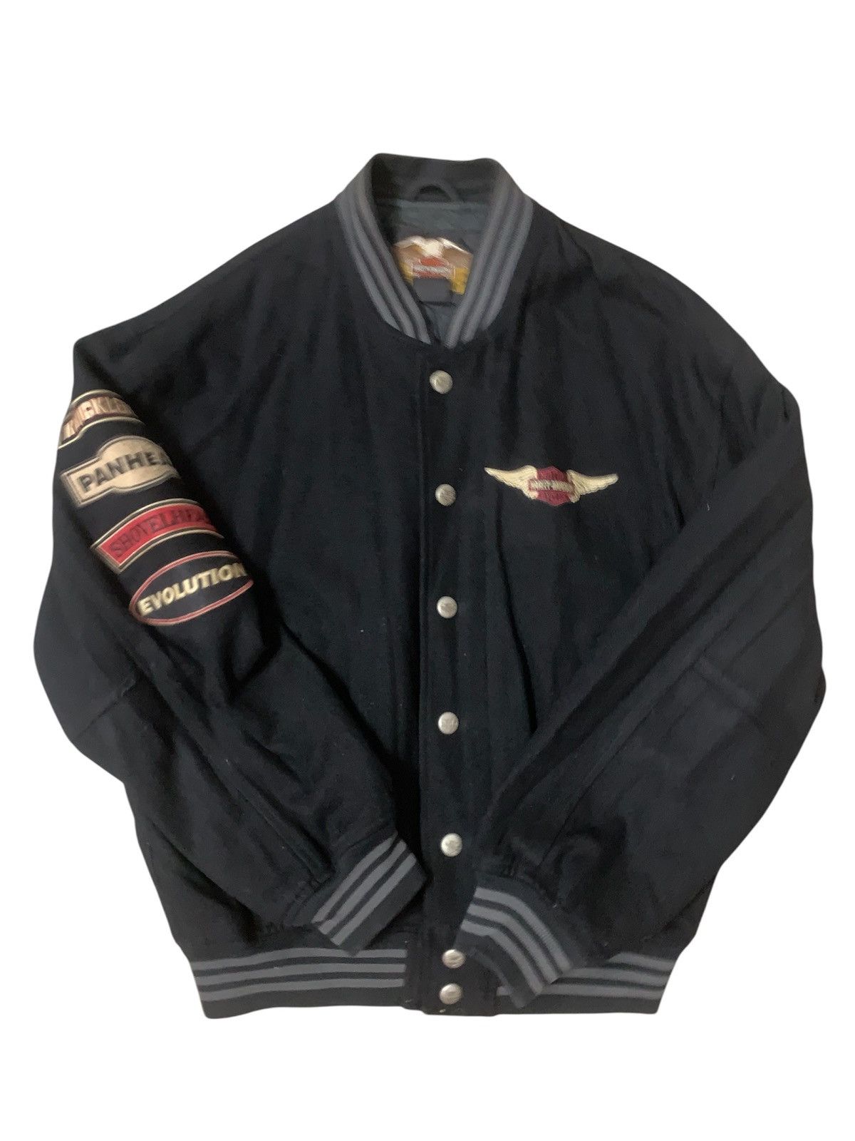 Harley Davidson Harley Davidson Rare Printed Design Heavy Jacket Size US S / EU 44-46 / 1 - 2 Thumbnail