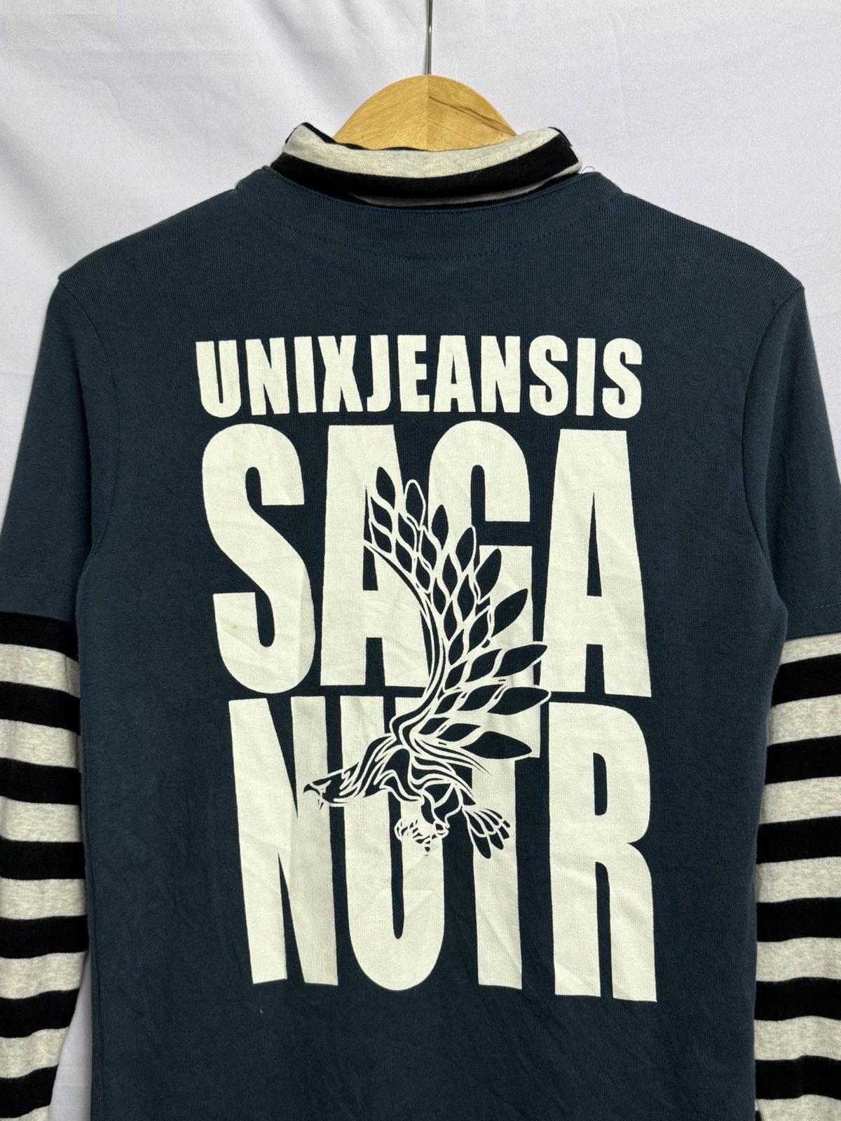 Japanese Brand Japanese Eagle Poem Hybrid Long Sleeve Ifsixwasnine Style Size US S / EU 44-46 / 1 - 5 Thumbnail