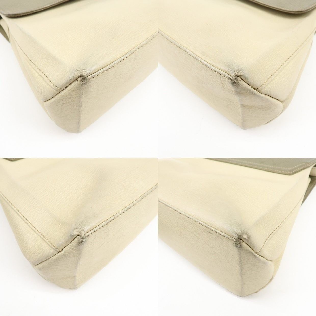 Loewe Loewe Velazquez Calfskin Handbag Beige Size ONE SIZE - 13 Thumbnail