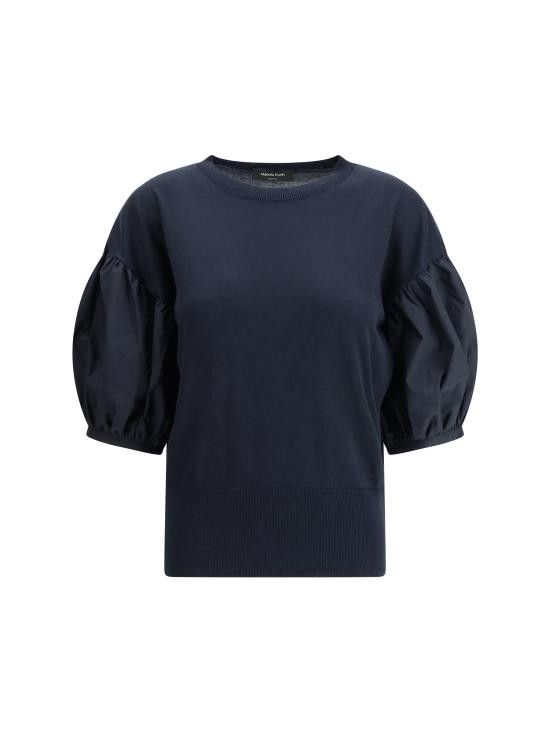 Fabiana Filippi FABIANA FILIPPI Women Tops MAD275F473L398 5146 BLUE Size M / US 6-8 / IT 42-44 - 1 Thumbnail