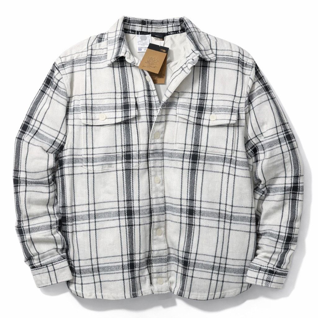 The North Face NWT TNF White Plaid Utility Shirt Jacket XL Workwear Size US XL / EU 56 / 4 - 1 Thumbnail