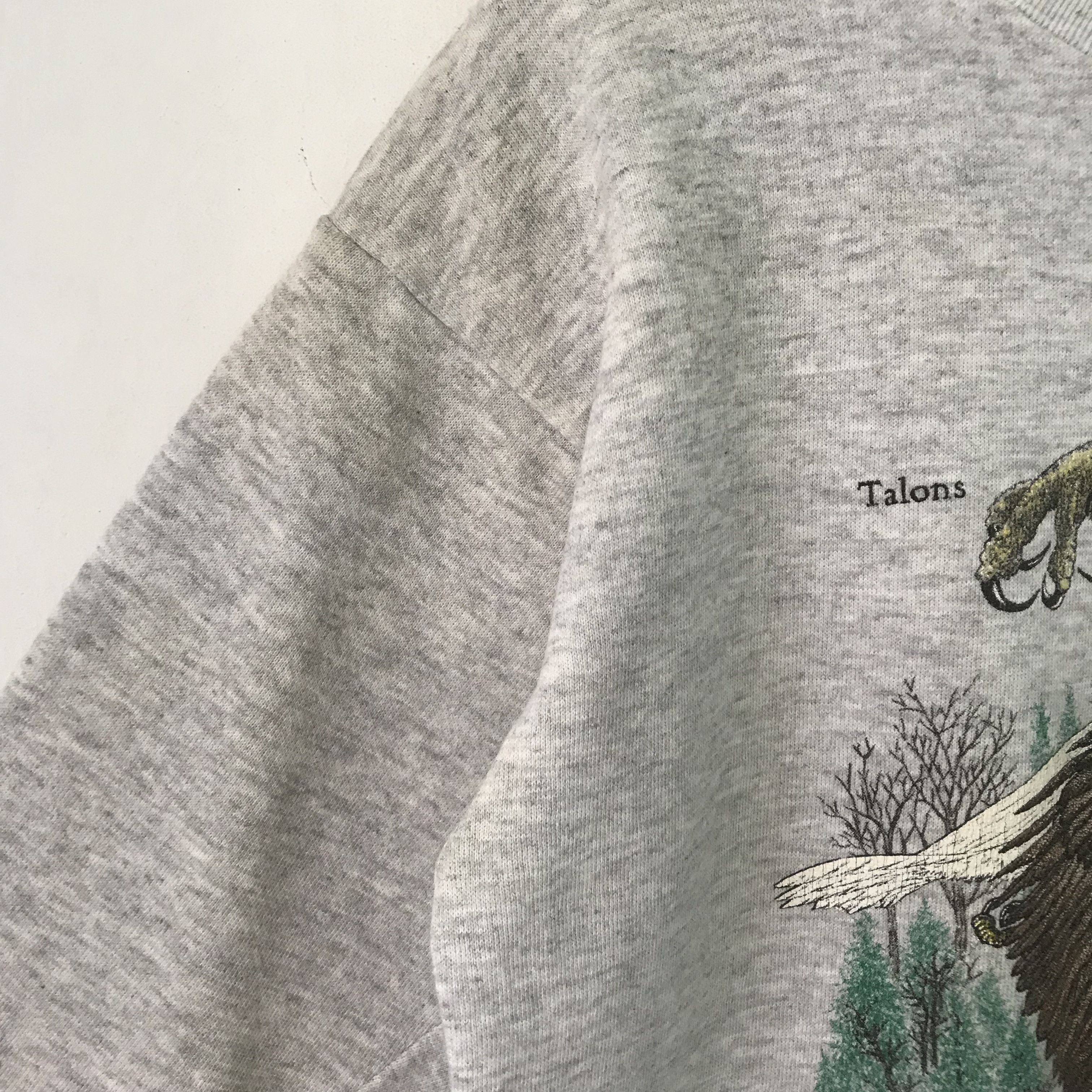 American Eagle Outfitters Vintage American Bald Eagle Grey Sweatshirt - 303 Size US M / EU 48-50 / 2 - 5 Thumbnail