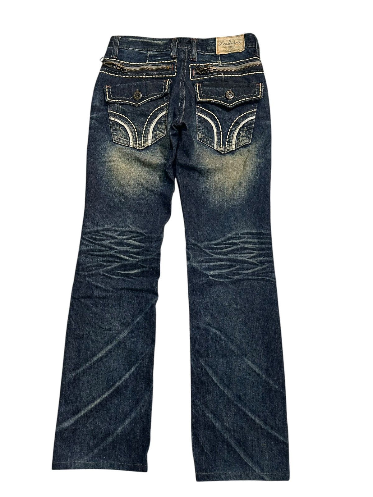 Japanese Brand × Kapital × Vintage Rusty Lolita Japanese Denim Jeans Denim Faded Size US 29 - 4 Thumbnail