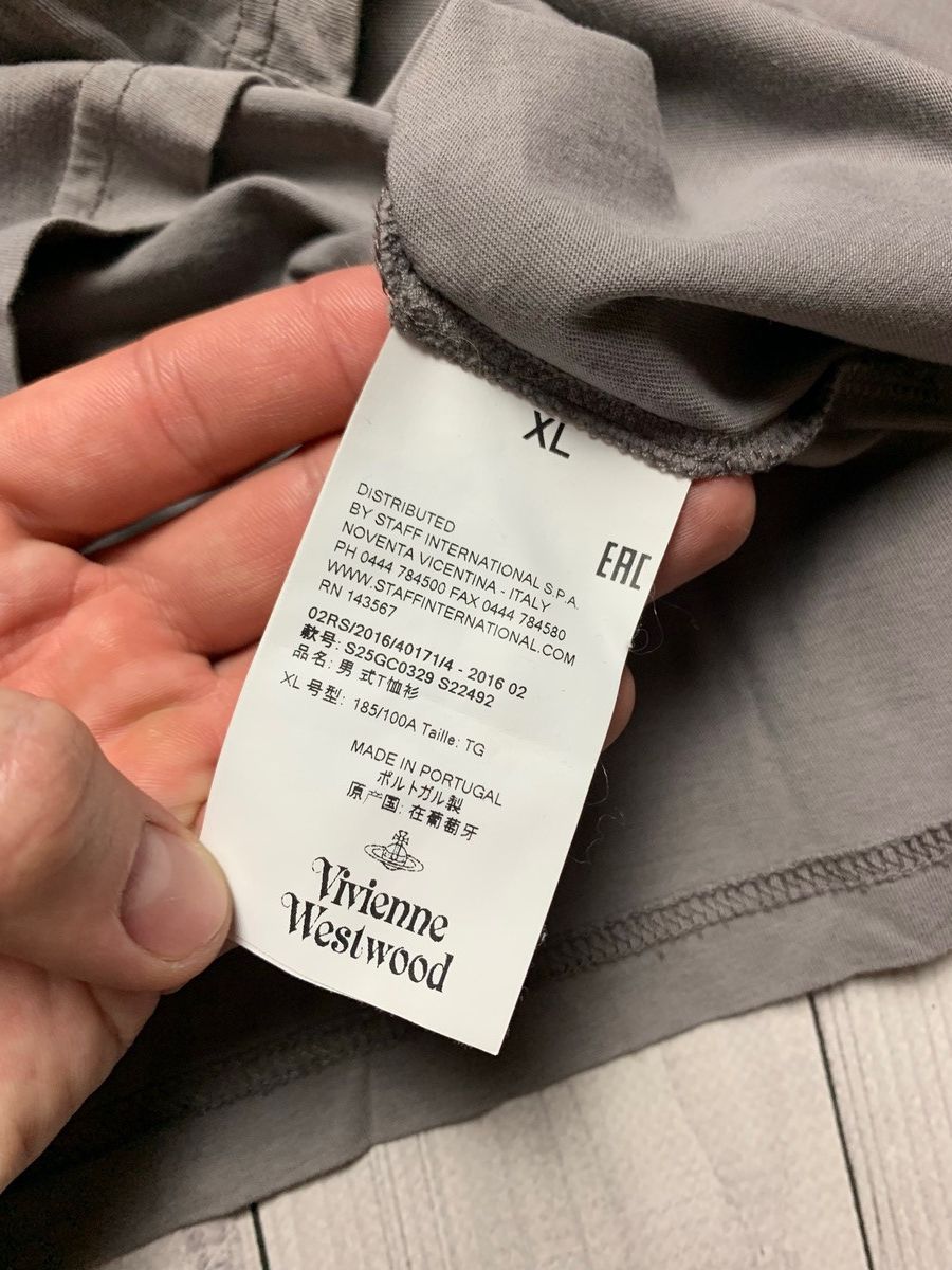 Vintage × Vivienne Westwood Vivienne Westwood T-shirt Size L/xl Size US XL / EU 56 / 4 - 5 Thumbnail