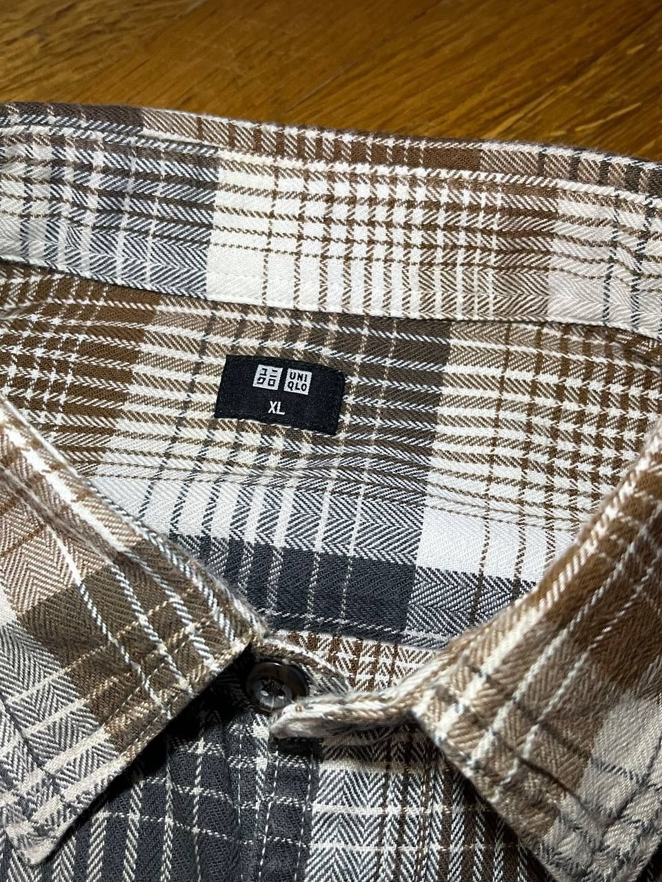 Uniqlo Uniqlo check basic shirt Size US XL / EU 56 / 4 - 4 Thumbnail
