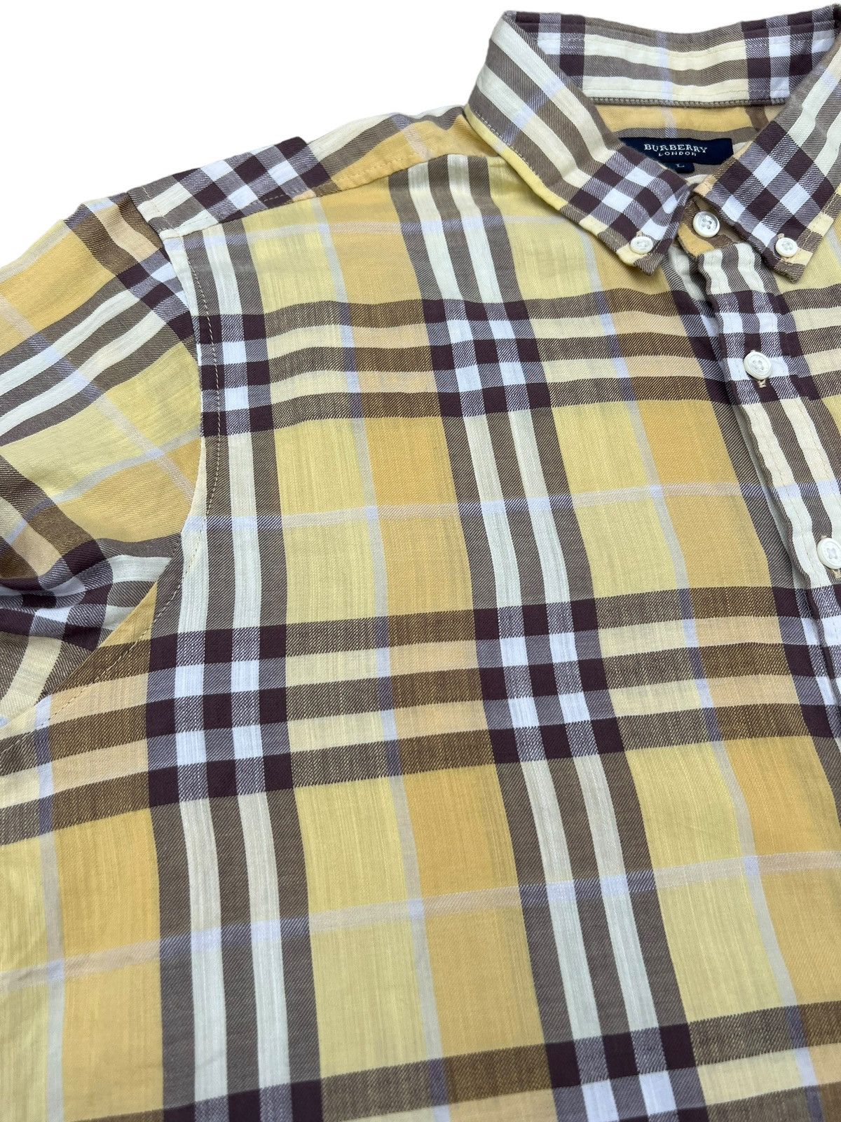 Burberry Prorsum BURBERRY LONDON Tartan Plaid Nova Check Shirt Size US M / EU 48-50 / 2 - 5 Thumbnail