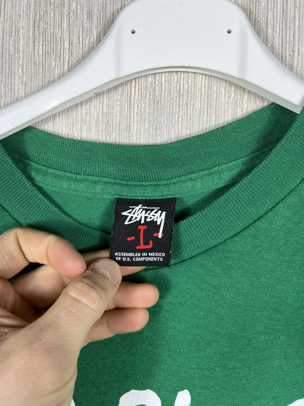 Stussy Vintage Stussy y2k old school flavor central logo tee tshirt Size US L / EU 52-54 / 3 - 8 Thumbnail