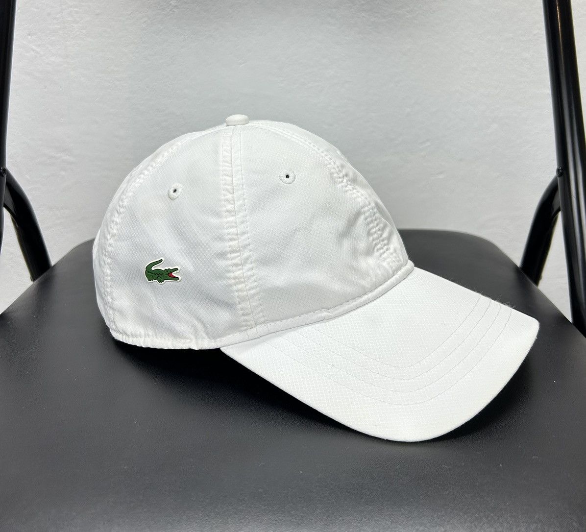 Lacoste Lacoste White Cap Size ONE SIZE - 1 Thumbnail