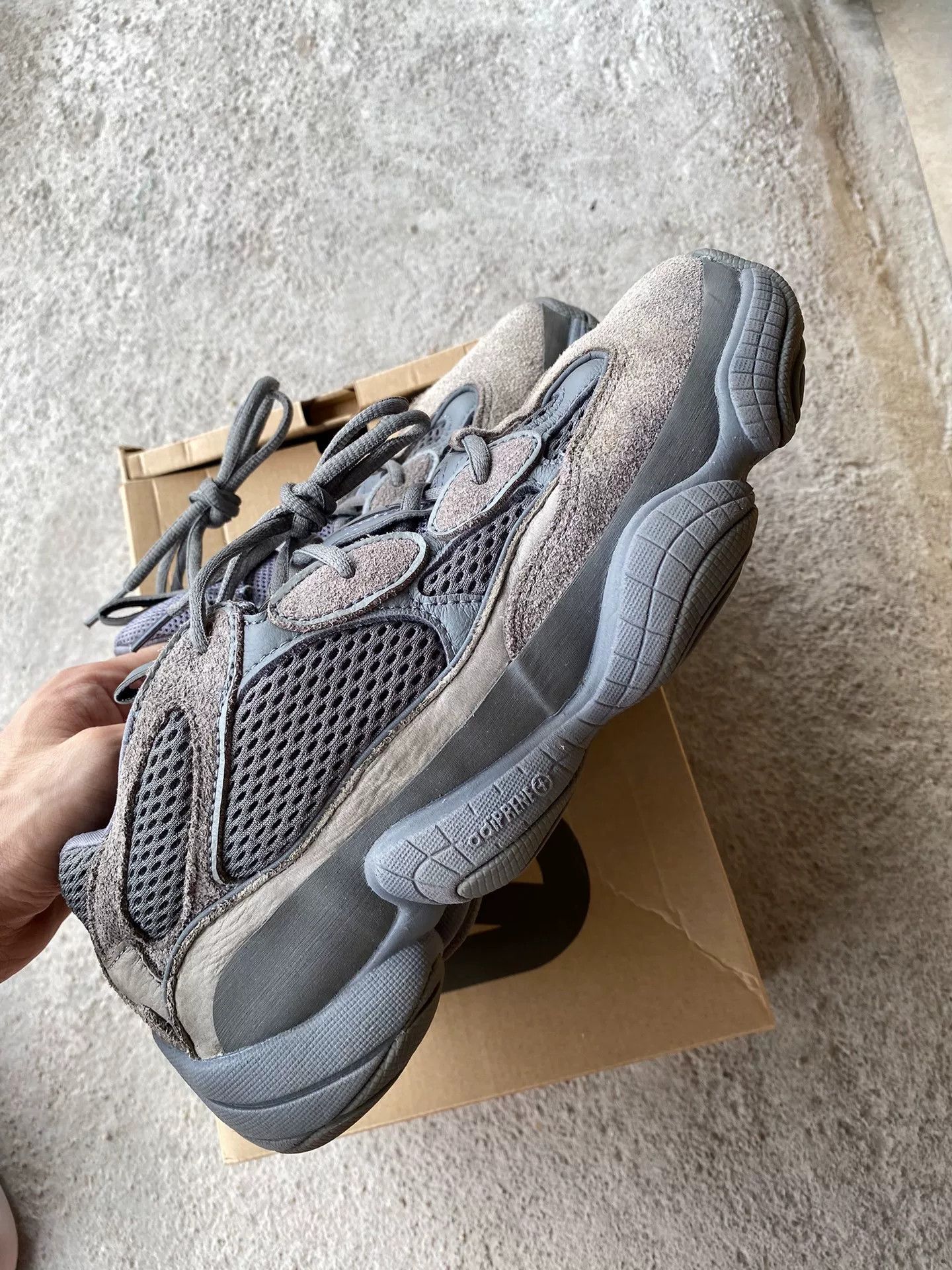 Yeezy Yeezy Gray Lowtop Sneakers 9 Men Size US 9 / EU 42 - 1 Thumbnail