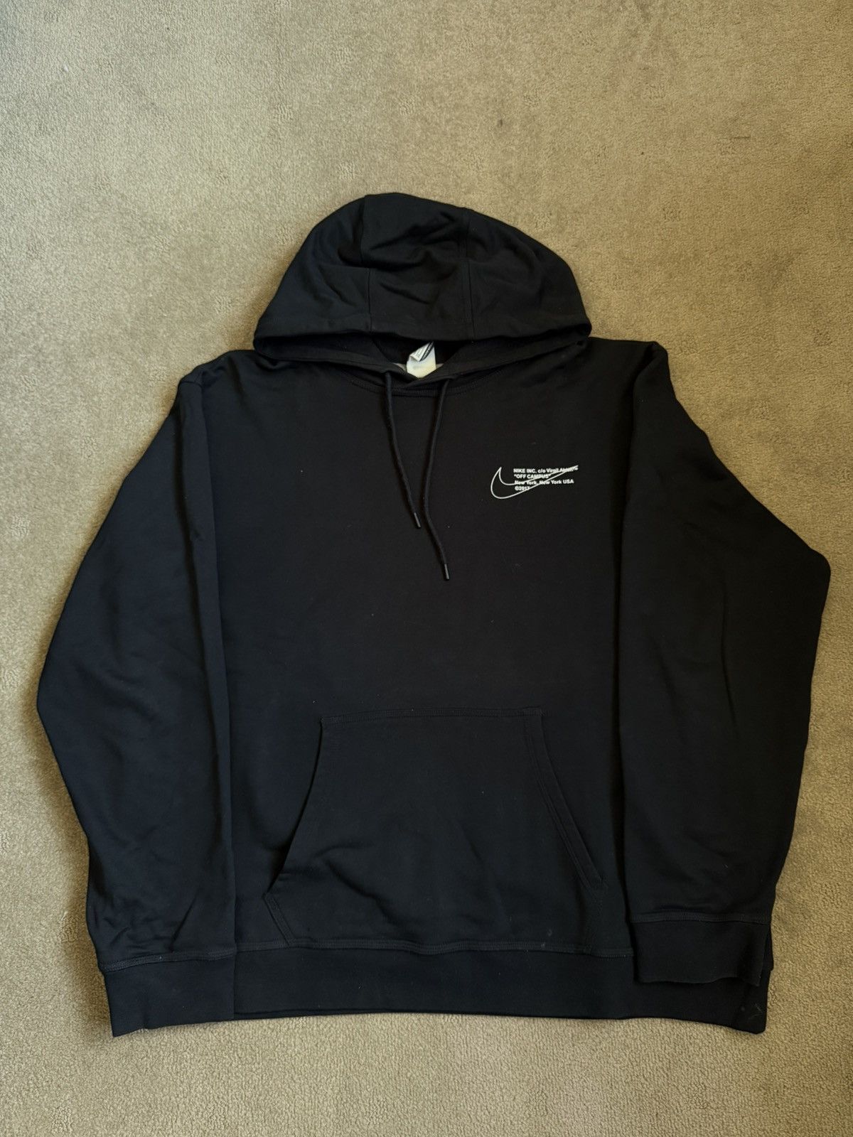 日本未発売　Virgil Abloh フーディー Virgil Abloh OFF-WHITE ICA Pyrex 23 Hoodie フーディ パーカー (Off
