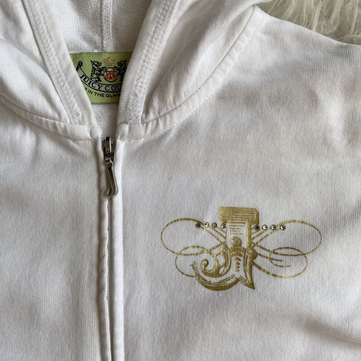 Juicy Couture 📌 Vintage Cutie Juicy Couture Y2K Zip-Hoodie Size L / US 10 / IT 46 - 8 Thumbnail