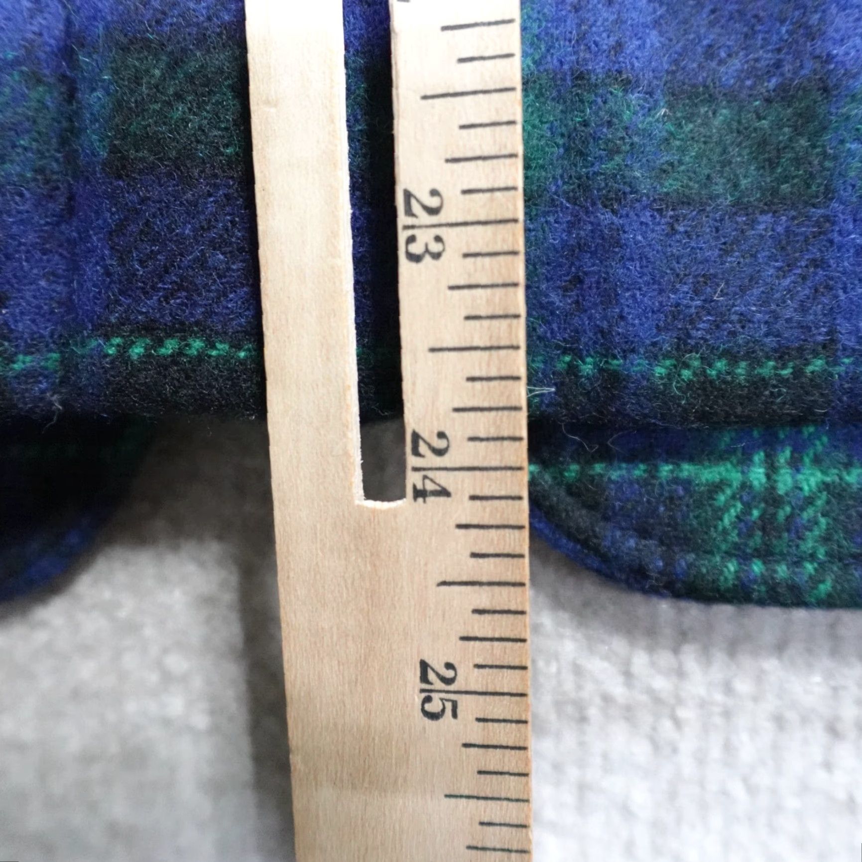 Talbots Talbots Blazer Women 10 Blue Plaid Wool Blend Tuxedo Long Sleeve Vintage? Size L / US 10 / IT 46 - 6 Thumbnail