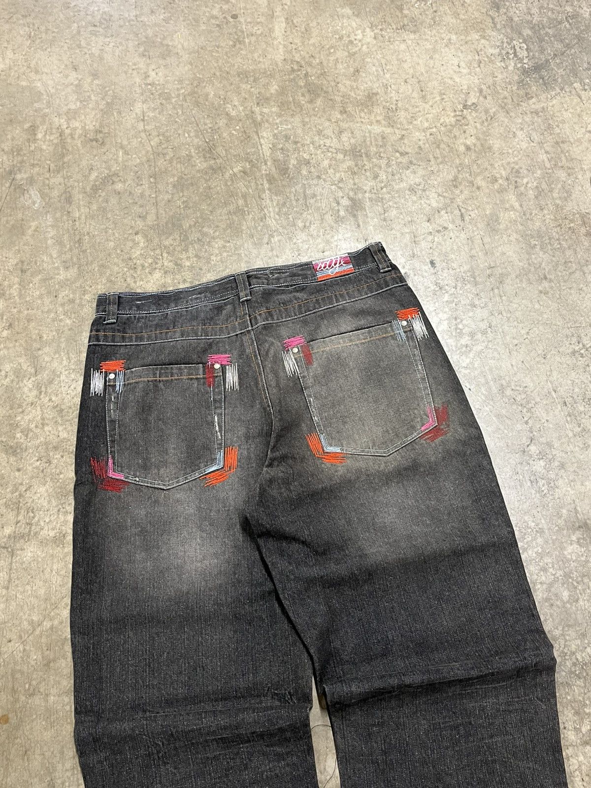 Coogi × Southpole Y2k baggy fit Coogi wide leg embroidered denim skater hype Size US 36 / EU 52 - 7 Thumbnail