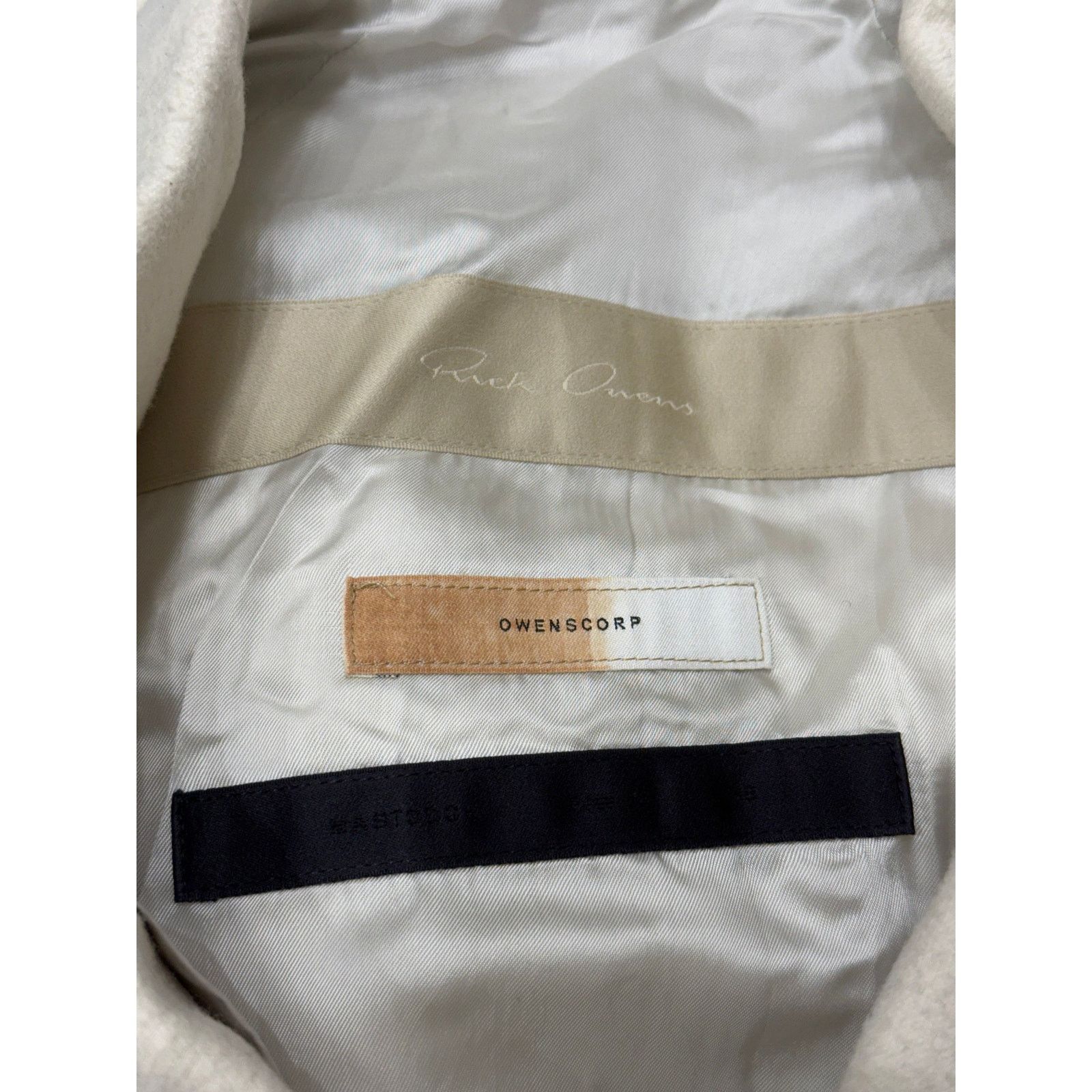 Rick Owens 2010s Rick Owens Owenscorp long tailored coat Size S / US 4 / IT 40 - 6 Thumbnail