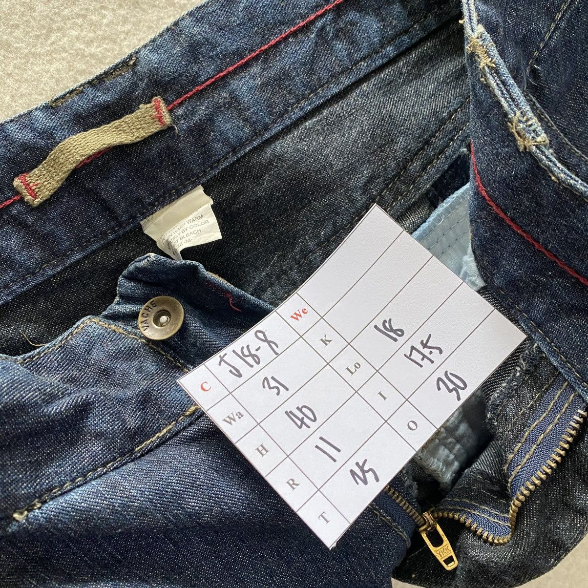 If Six Was Nine × Japanese Brand Vache Multi Pocket Jeans Short w31 Size US 31 - 7 Thumbnail