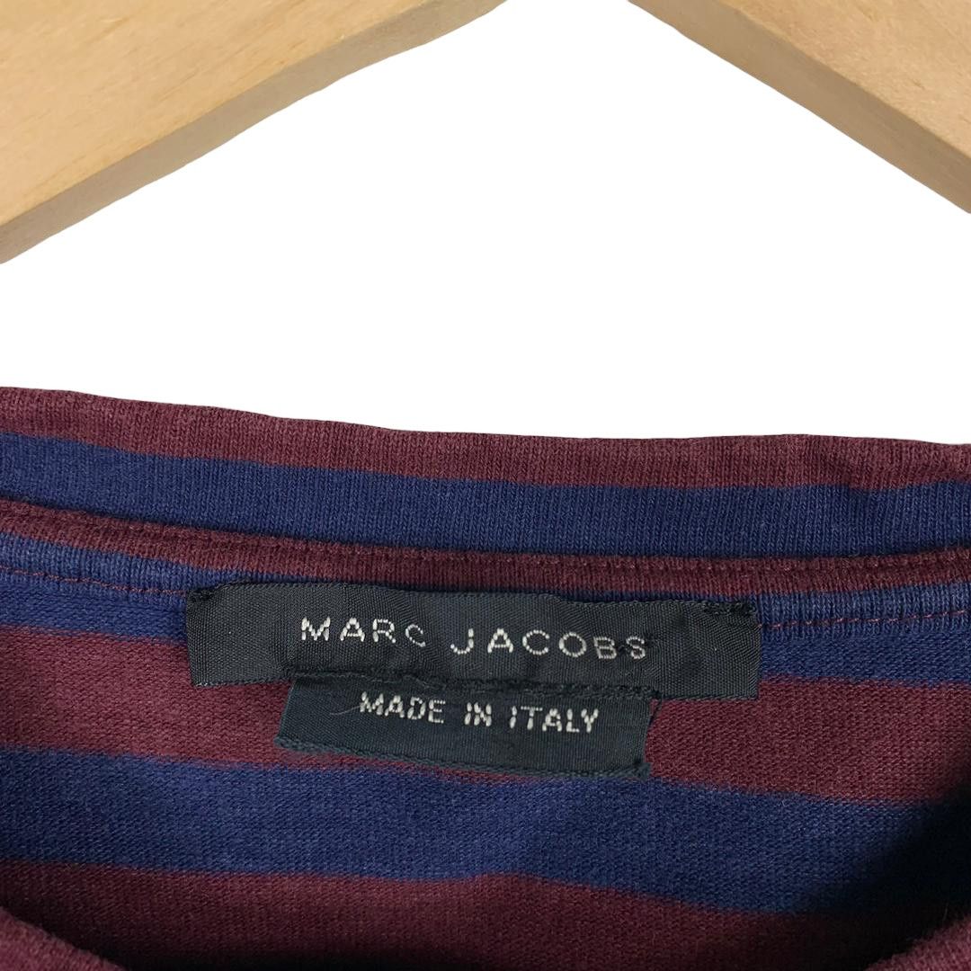 Marc Jacobs Marc Jacobs Made In Italy Striped Pocket Long Sleeve Tee Size US M / EU 48-50 / 2 - 3 Thumbnail