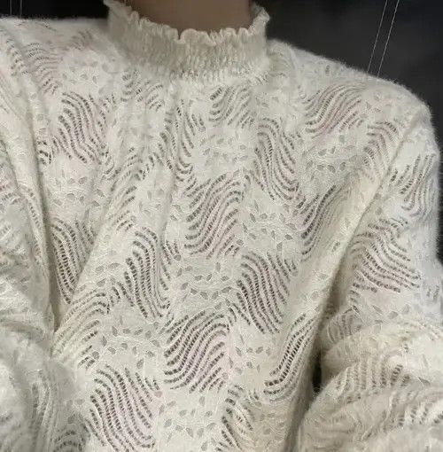 Aran Isles Knitwear Vintage Fall/Winter Knit Long Sleeve Blouse Top Size US S / EU 44-46 / 1 - 4 Thumbnail