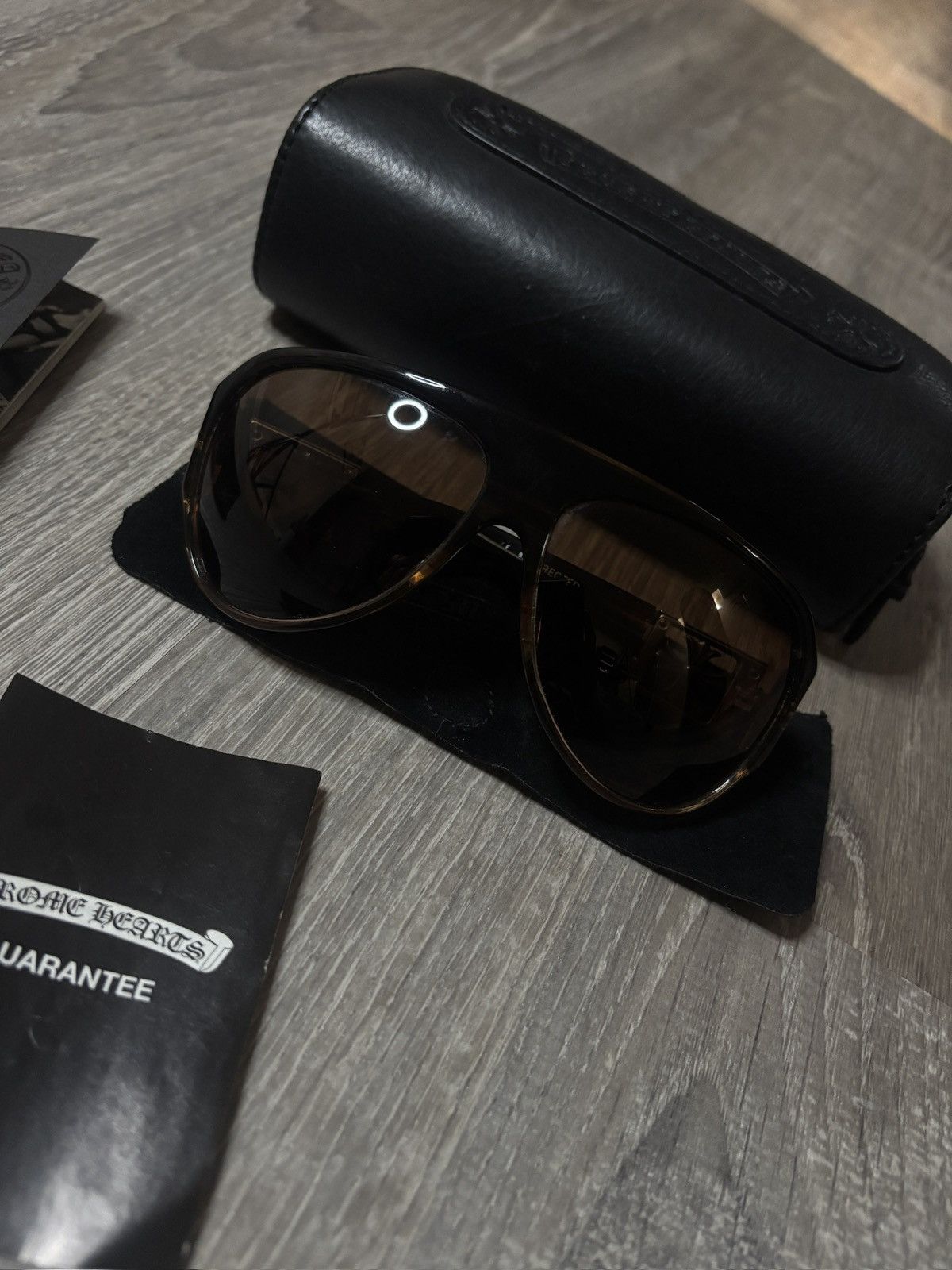 Chrome Hearts chrome hearts "erected" sunglasses Size ONE SIZE - 1 Thumbnail