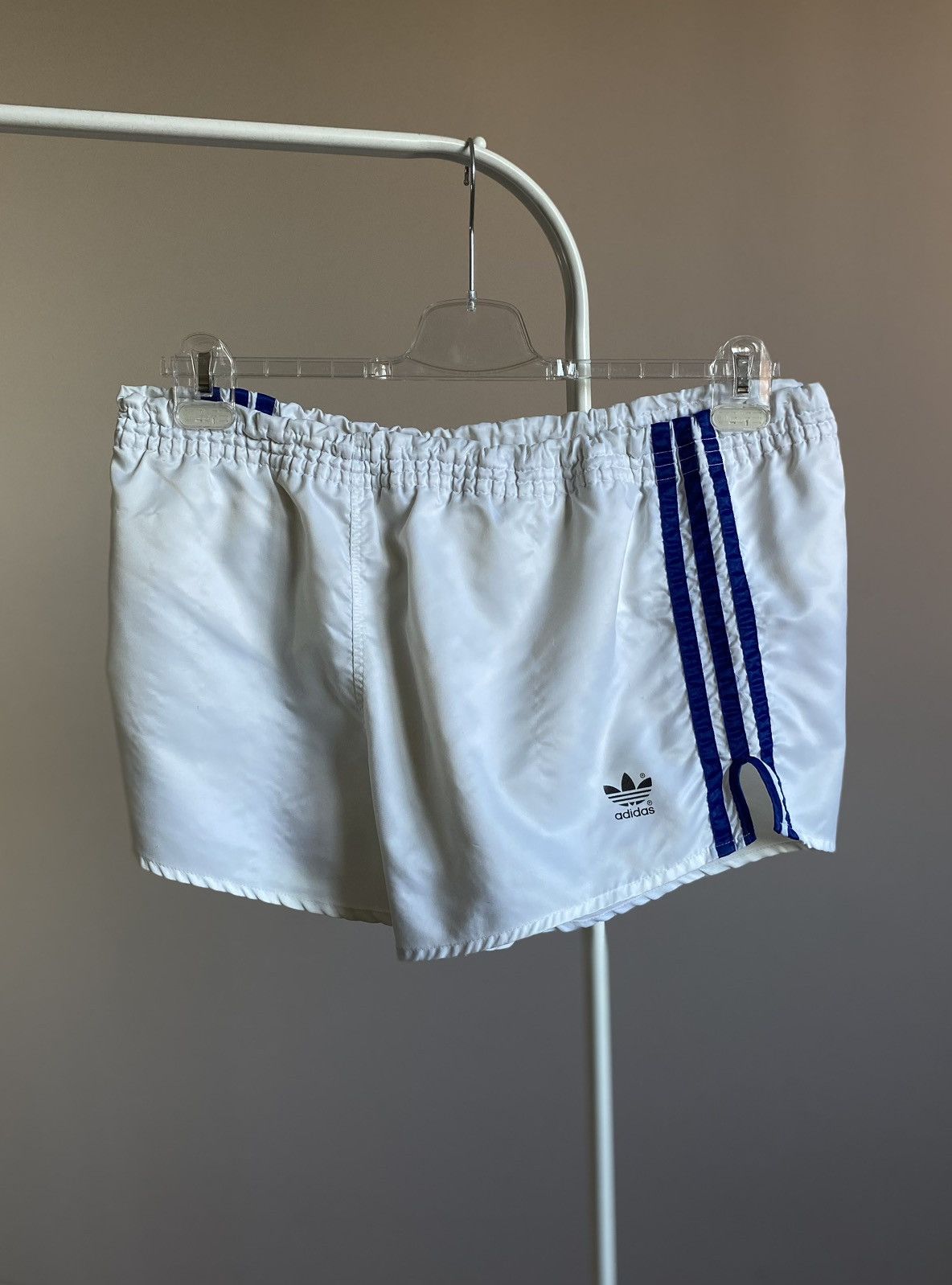 Adidas Vintage 80s Adidas West Germany Running Retro Shorts Olympic Size US 34 / EU 50 - 9 Thumbnail