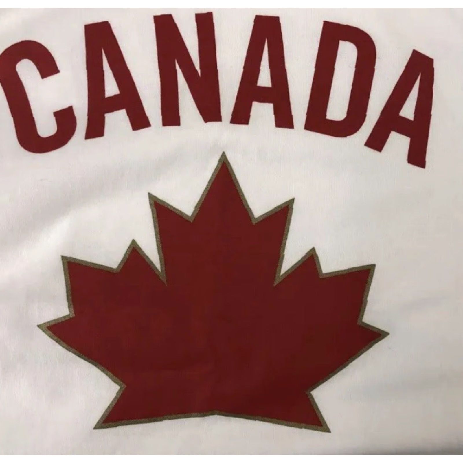 Nike NEW Nike DriFit Team Canada Red Maple Leaf Short Sleeve White Shirt S Womens Canada Size S / US 4 / IT 40 - 3 Thumbnail