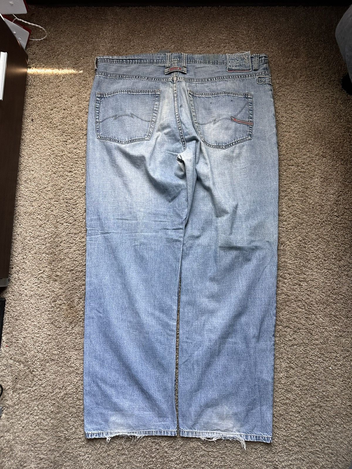 Japanese Brand × Vintage Parasuco baggy blue jean Size US 42 / EU 58 - 1 Thumbnail