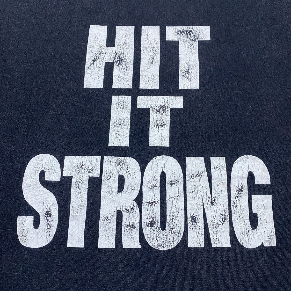 WWE Rare‼️🔥Vintage WWE The Rock "Hit It Strong Hit it Fast" Shirt Size US M / EU 48-50 / 2 - 6 Thumbnail
