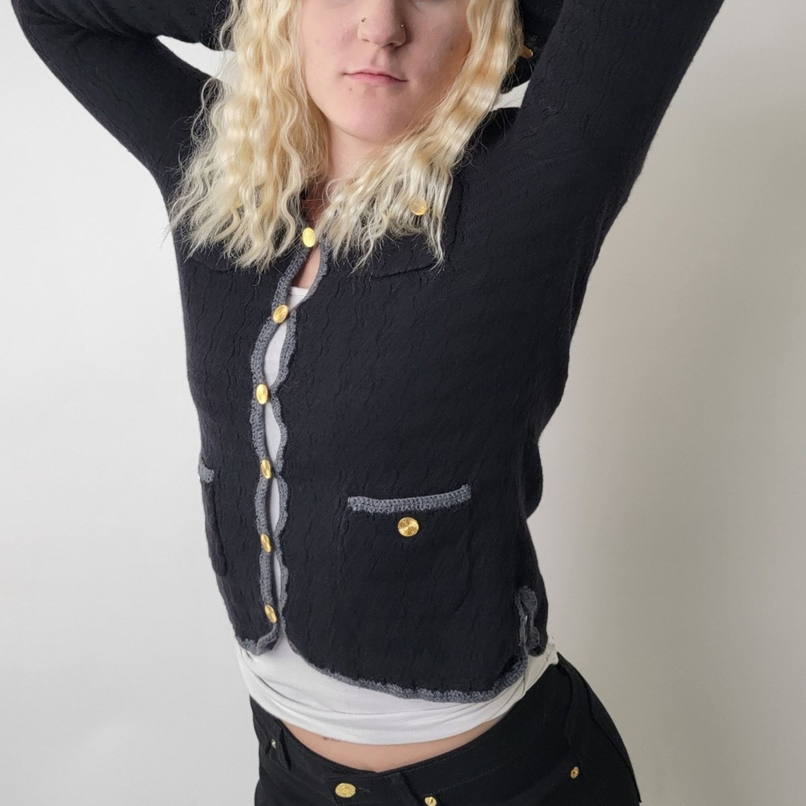 Trina Turk Trina Turk Vermouth Wool Cardigan - S Size S / US 4 / IT 40 - 6 Thumbnail