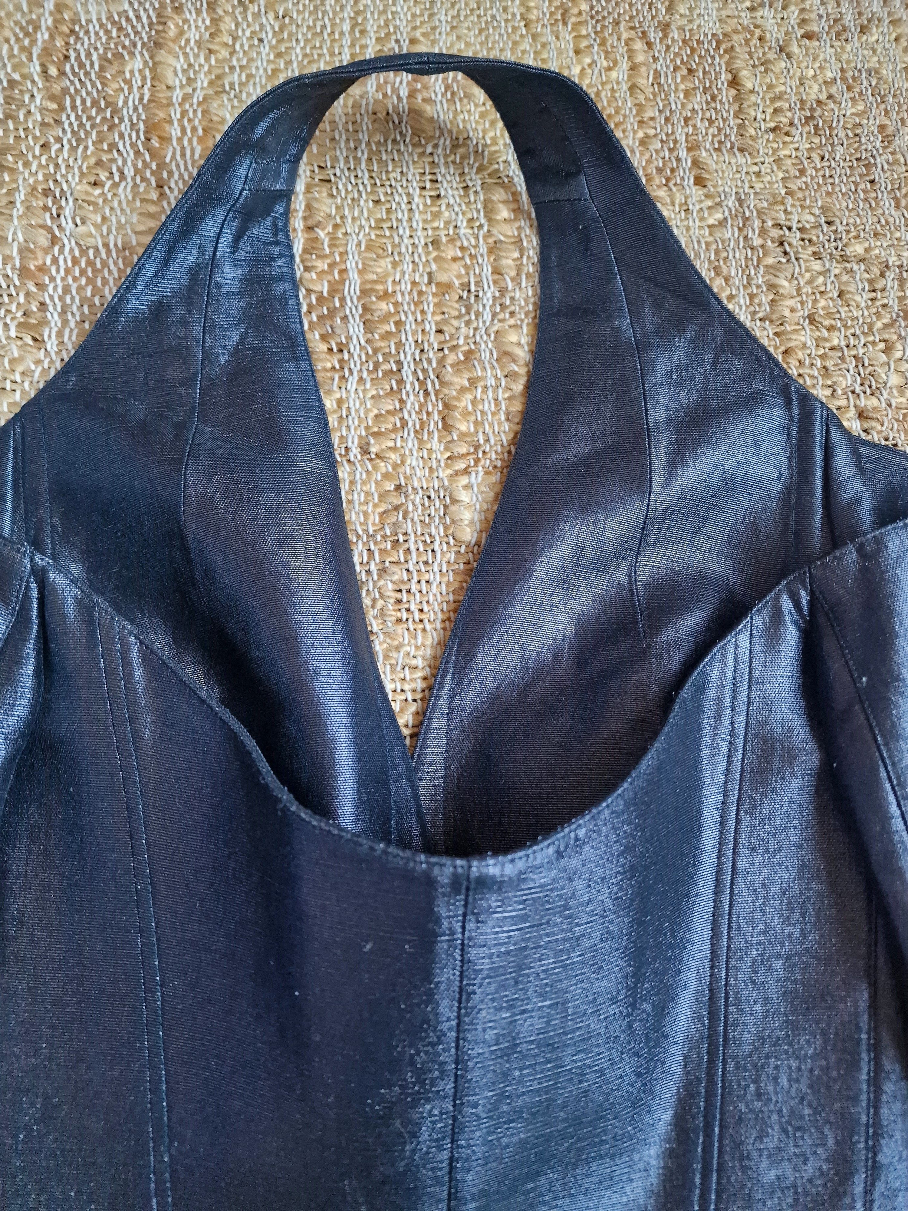 Thierry Mugler Thierry Mugler Couture S/S 2001 Off-Shoulder Blazer Jacket Size M / US 6-8 / IT 42-44 - 5 Thumbnail