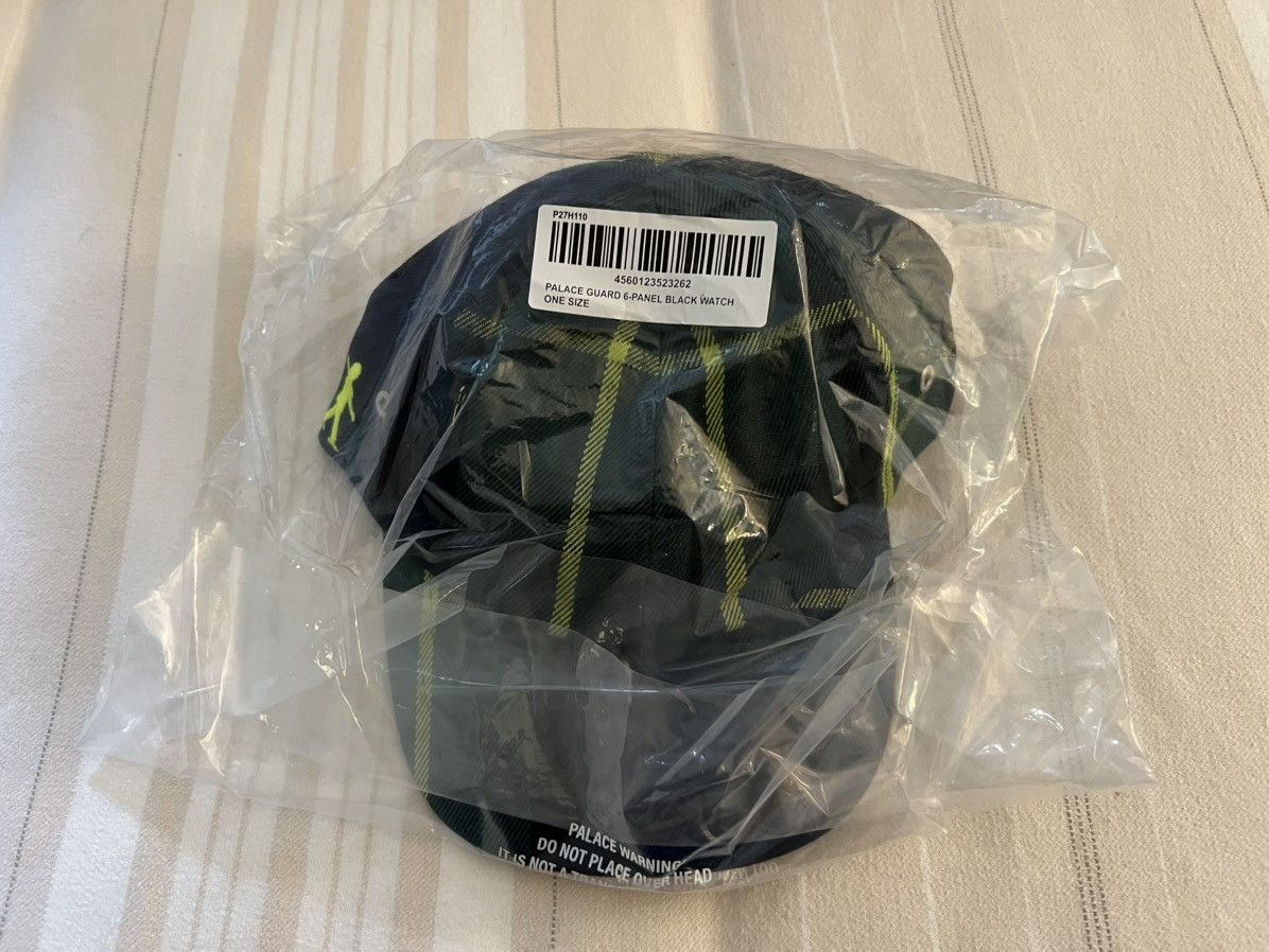 Palace PALACE GUARD 6-PANEL BLACK WATCH Nylon Twill Hat Cap Size ONE SIZE - 5 Thumbnail