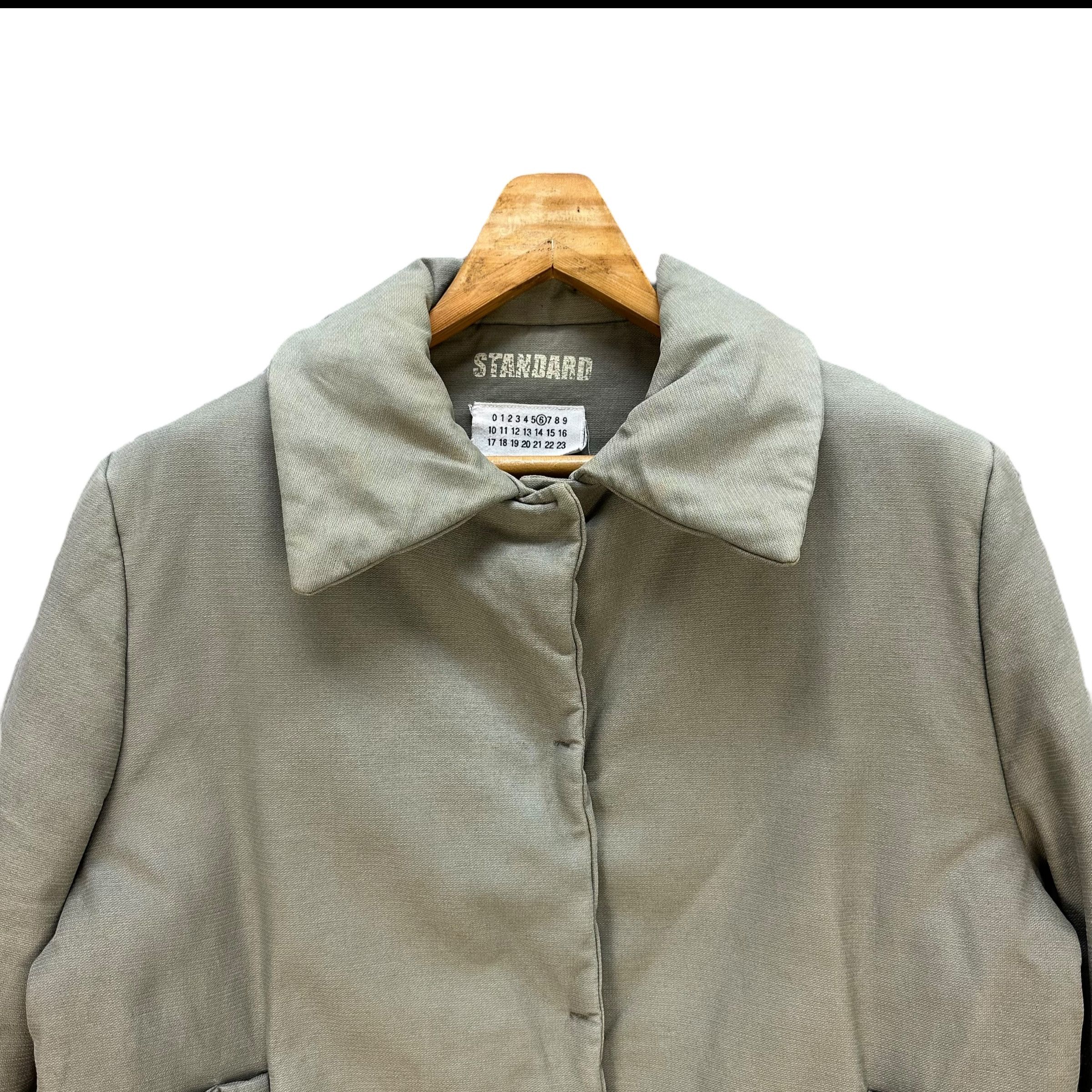 Maison Margiela Vintage MAISON MARGIELA Snap Button Down Jacket #A68-1653 Size L / US 10 / IT 46 - 2 Thumbnail