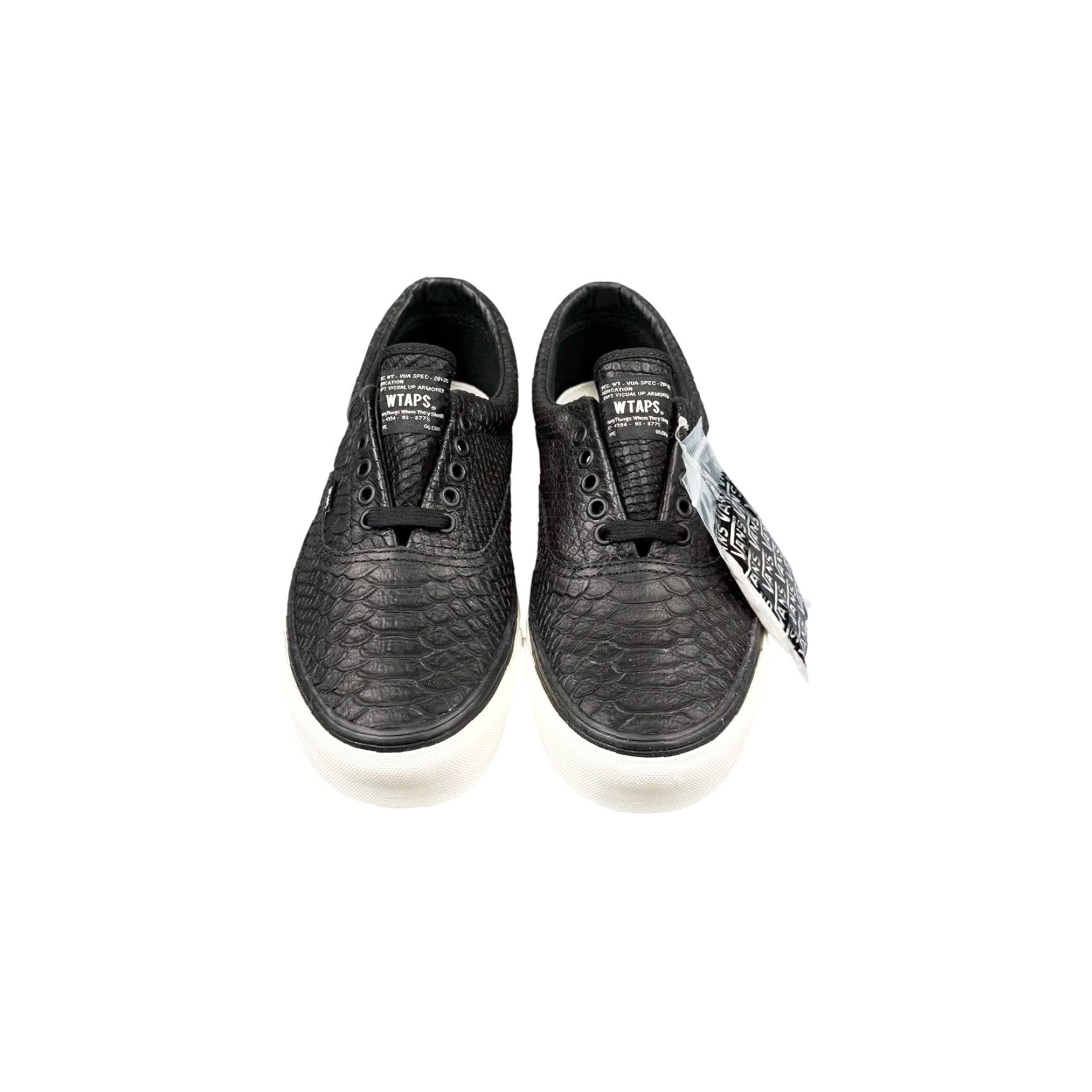 Vans VINTAGE Vans W Tap Era LX Anaconda Snakeskin Mens Size 10 New In Box Sneaker Black Snakeskin 2015 Mens Vans W Tap Era LX Anaconda Snakeskin Shoes Size US 10 / EU 43 - 2 Thumbnail