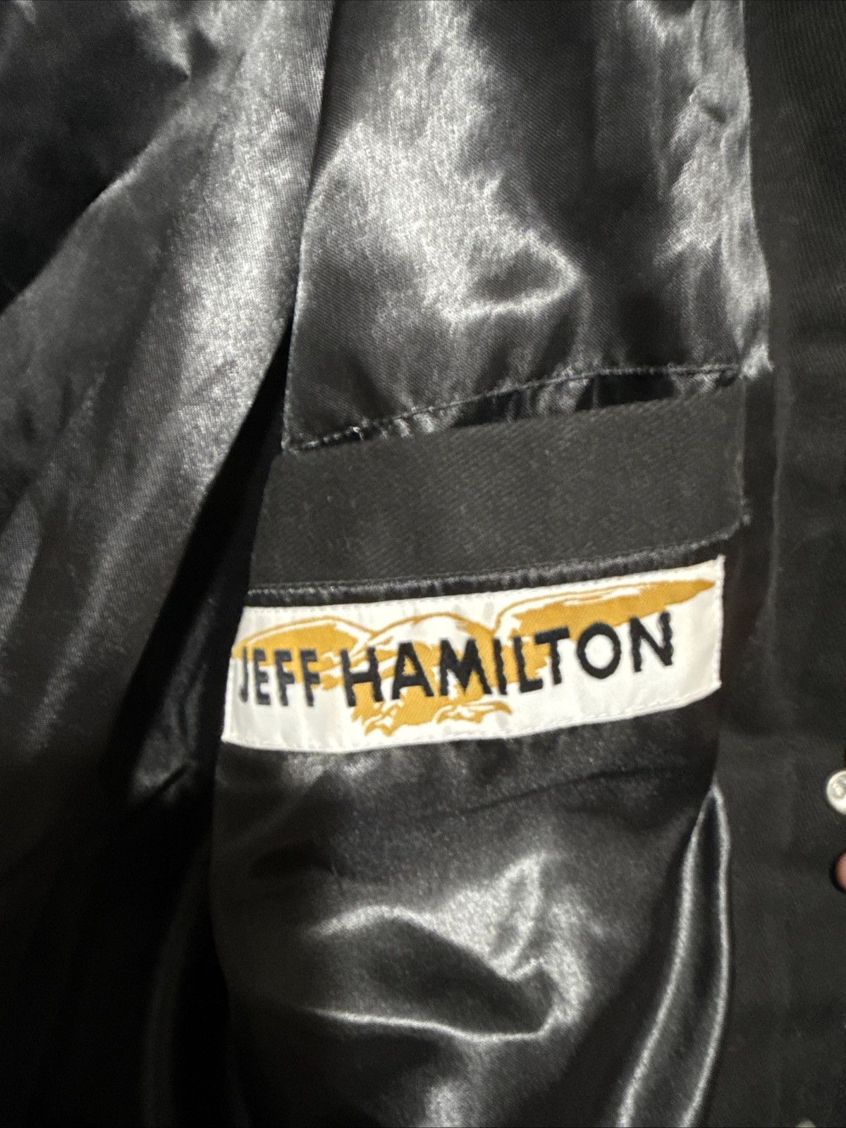 Jeff Hamilton NWT VTG 90’s Jeff Hamilton Jacket Sz L Dale Earnhardt Sr. Size US L / EU 52-54 / 3 - 14 Thumbnail