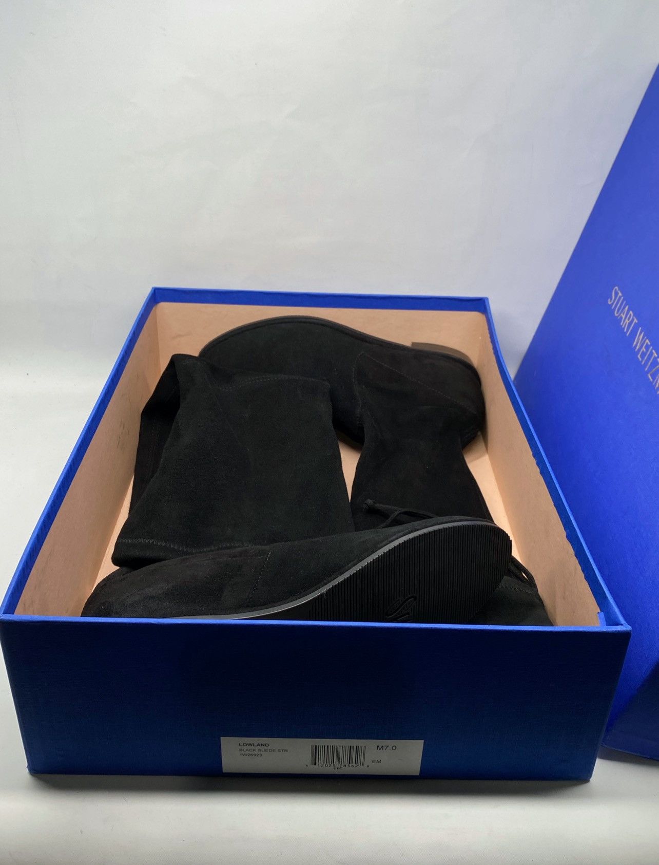 Stuart Weitzman Stuart Weitzman Lowland Suede Thigh-High Boots size 7 Size US 7 / IT 37 - 12 Thumbnail