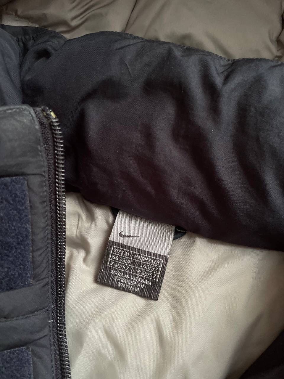 Nike × Vintage Vintage Nike Center Logo Swoosh Puffer Down Jacket Size US M / EU 48-50 / 2 - 9 Thumbnail