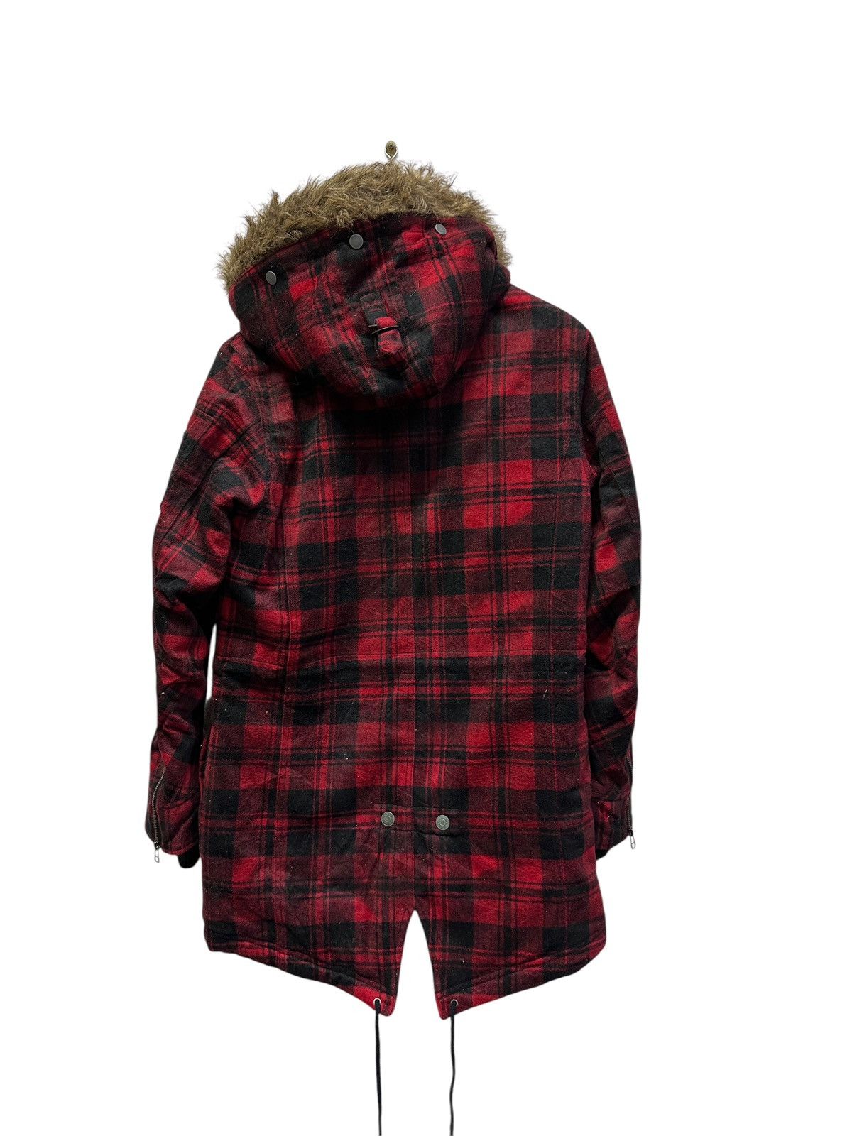 In The Attic 🔥in the attic faux fur punk tartan jacket Size US M / EU 48-50 / 2 - 15 Thumbnail