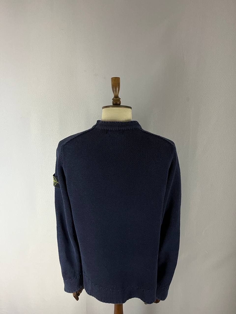 Stone Island Stone Island Heavy Sweater Navy Size US XL / EU 56 / 4 - 11 Thumbnail