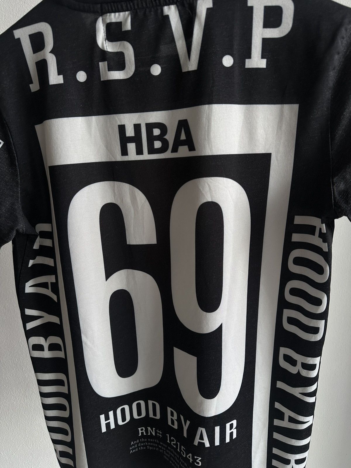 Hood By Air Hood By Air RSVP 69 Religious Graphic Tee – Archive HBA Size US M / EU 48-50 / 2 - 5 Thumbnail