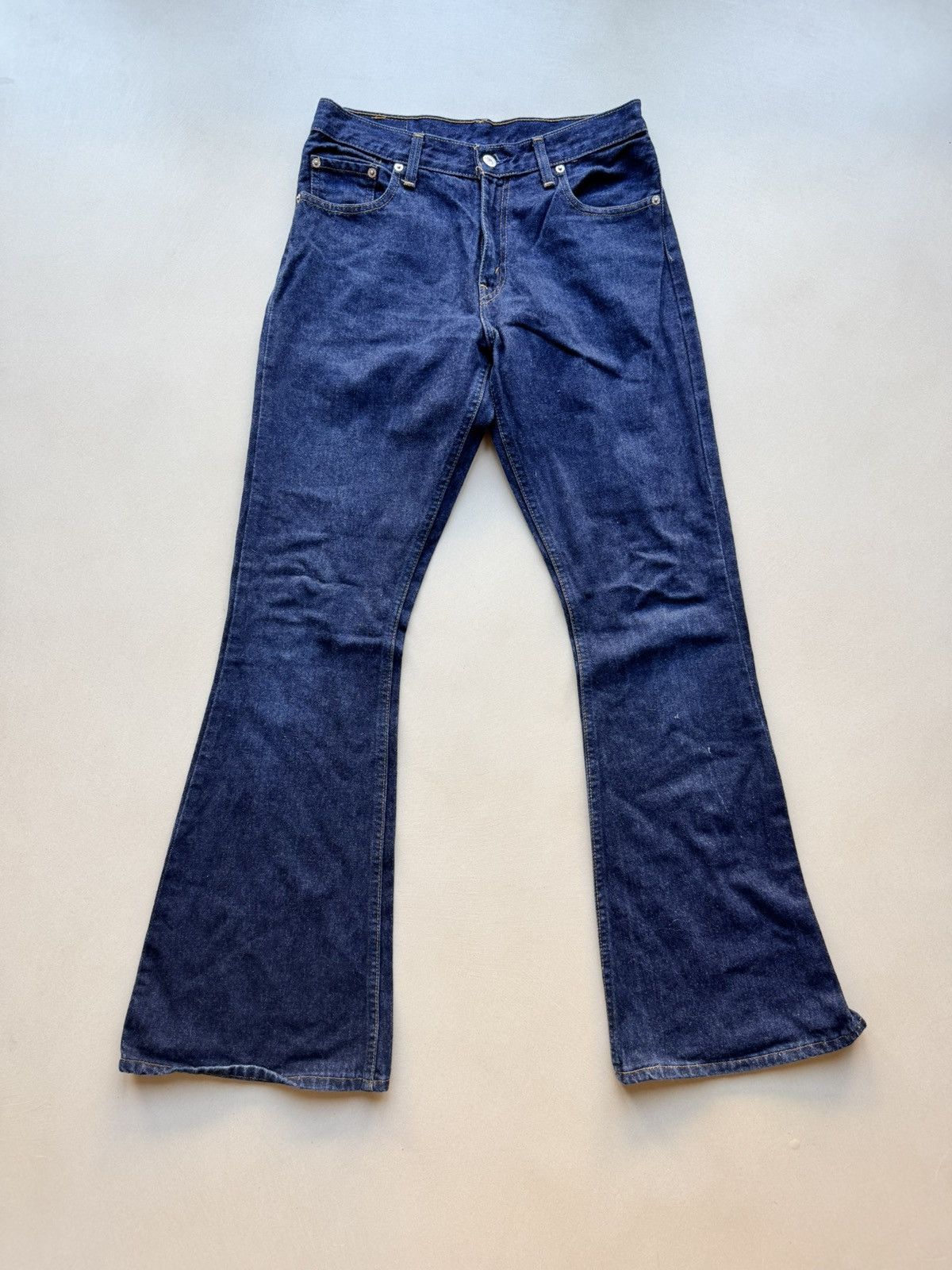 Vintage Levi's 450 Flared Blue Denim Jeans
