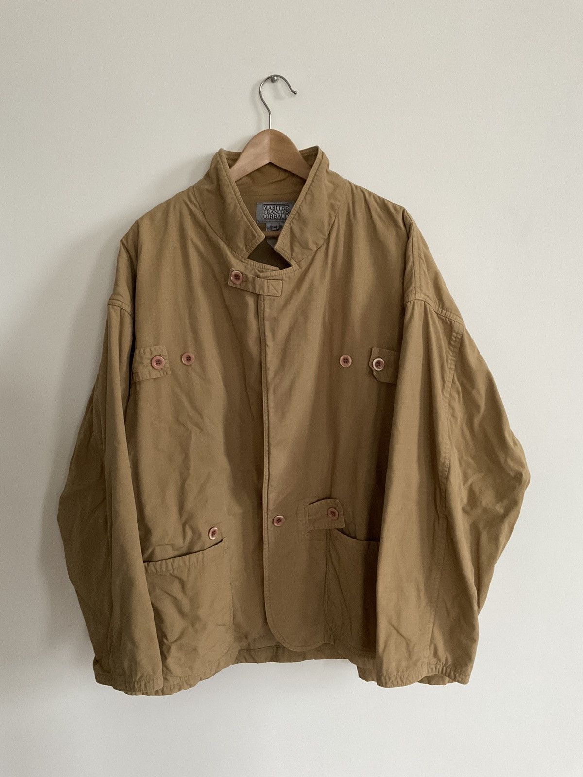 Marithe + Francois Girbaud Vintage Marithe Francois Girbaud Khaki Jacket M (oversized) Size US M / EU 48-50 / 2 - 1 Thumbnail