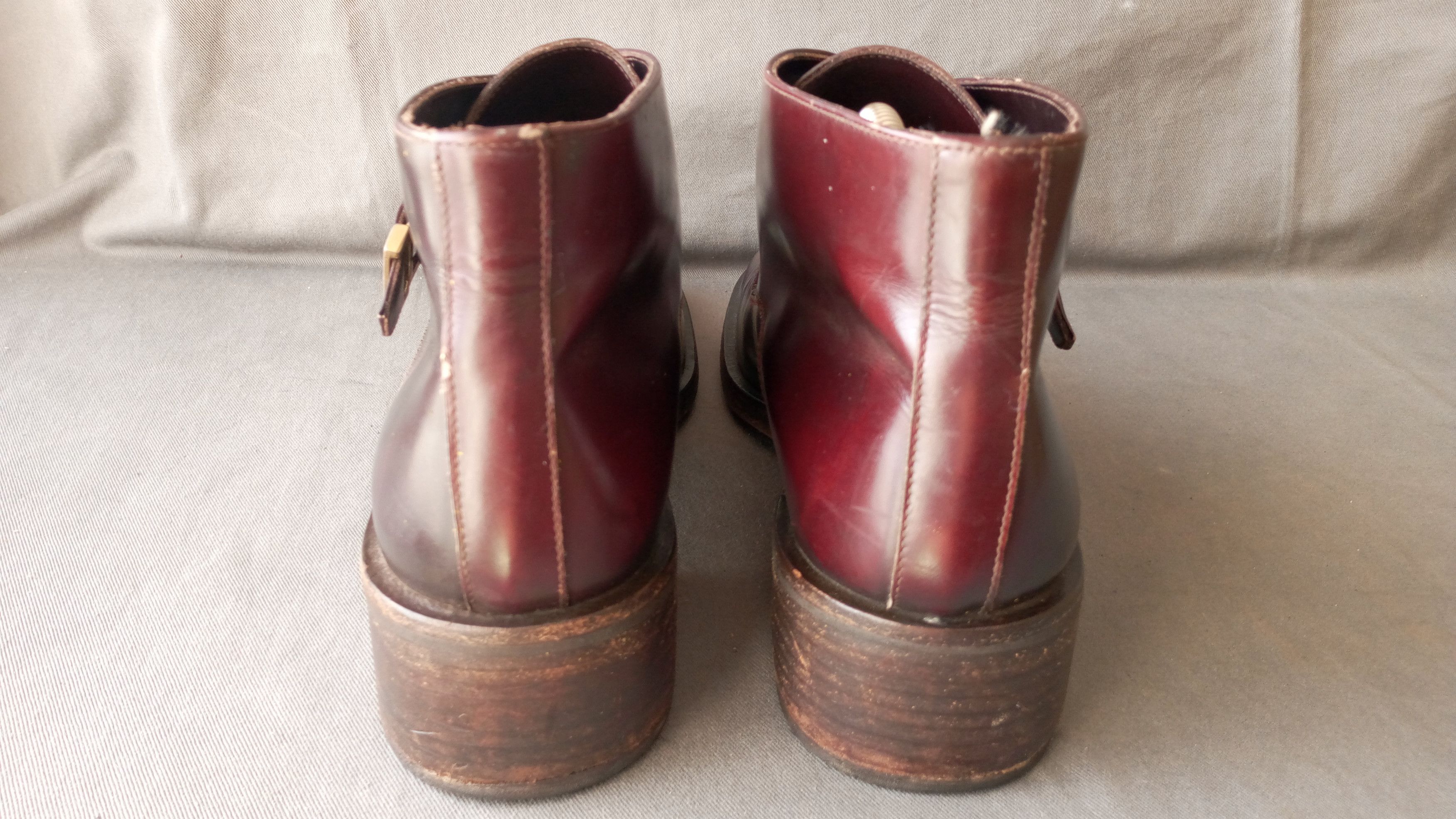 Gucci Vintage Gucci Buckle Ankle Boots Size US 9.5 / IT 39.5 - 4 Thumbnail