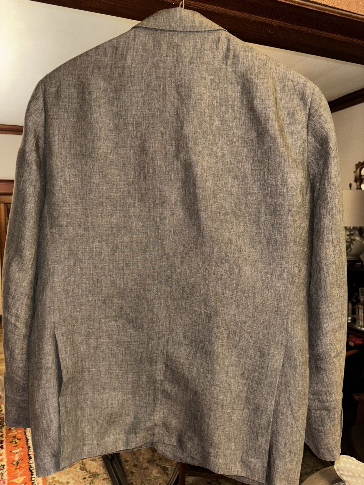 Brooks Brothers Brooks Brothers Red Fleece Linen Sport Coat 42R Size 42R - 7 Thumbnail