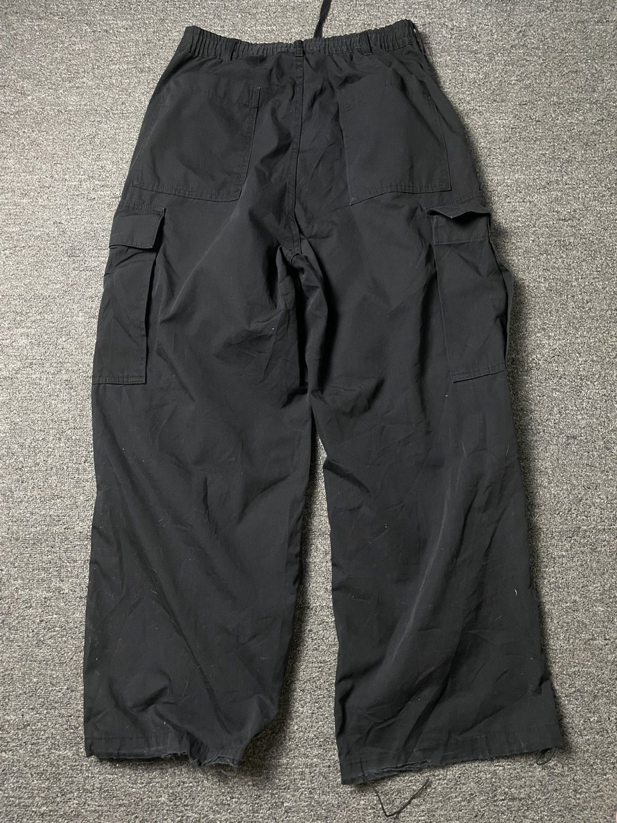 GU × Japanese Brand × Vintage GU Japanese Brand Super Wide Cargo Pants (94) Size US 28 / EU 44 - 11 Thumbnail