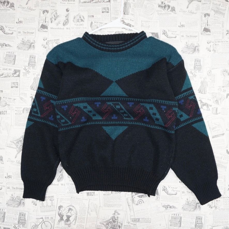 Vintage Medium - Vintage Y2K Michael Gerald 1990s knitted sweater Size US M / EU 48-50 / 2 - 1 Thumbnail