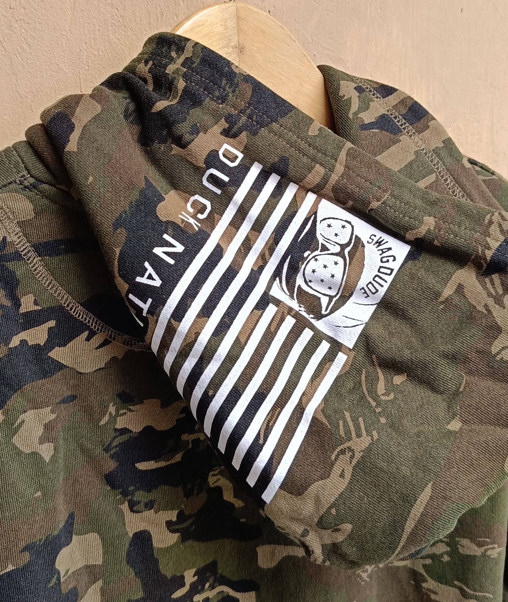 Japanese Brand B one soul camouflage hoodie duck nation Size US M / EU 48-50 / 2 - 5 Thumbnail