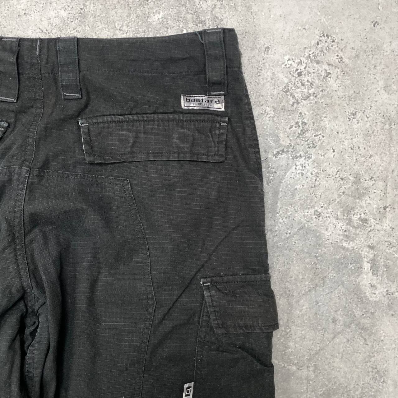 Japanese Brand Bastard Cotton Ripstop Cargo Pants Faded Black Size W30 L31 Size US 30 / EU 46 - 21 Thumbnail