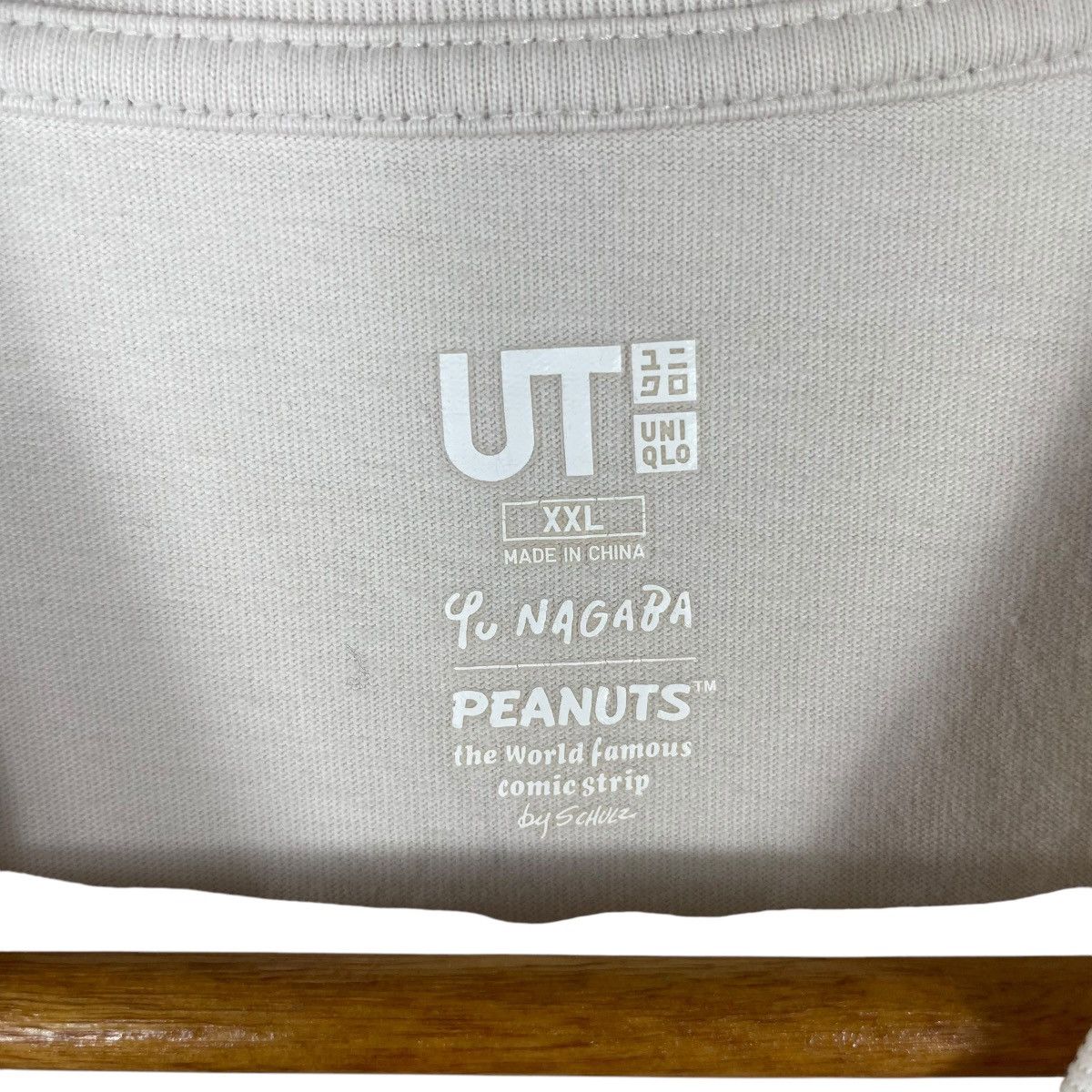 Cartoon Network × Peanuts × Uniqlo Uniqlo Japan X Peanuts X Yu Nagaba Tee Shirt Size US XXL / EU 58 / 5 - 6 Thumbnail
