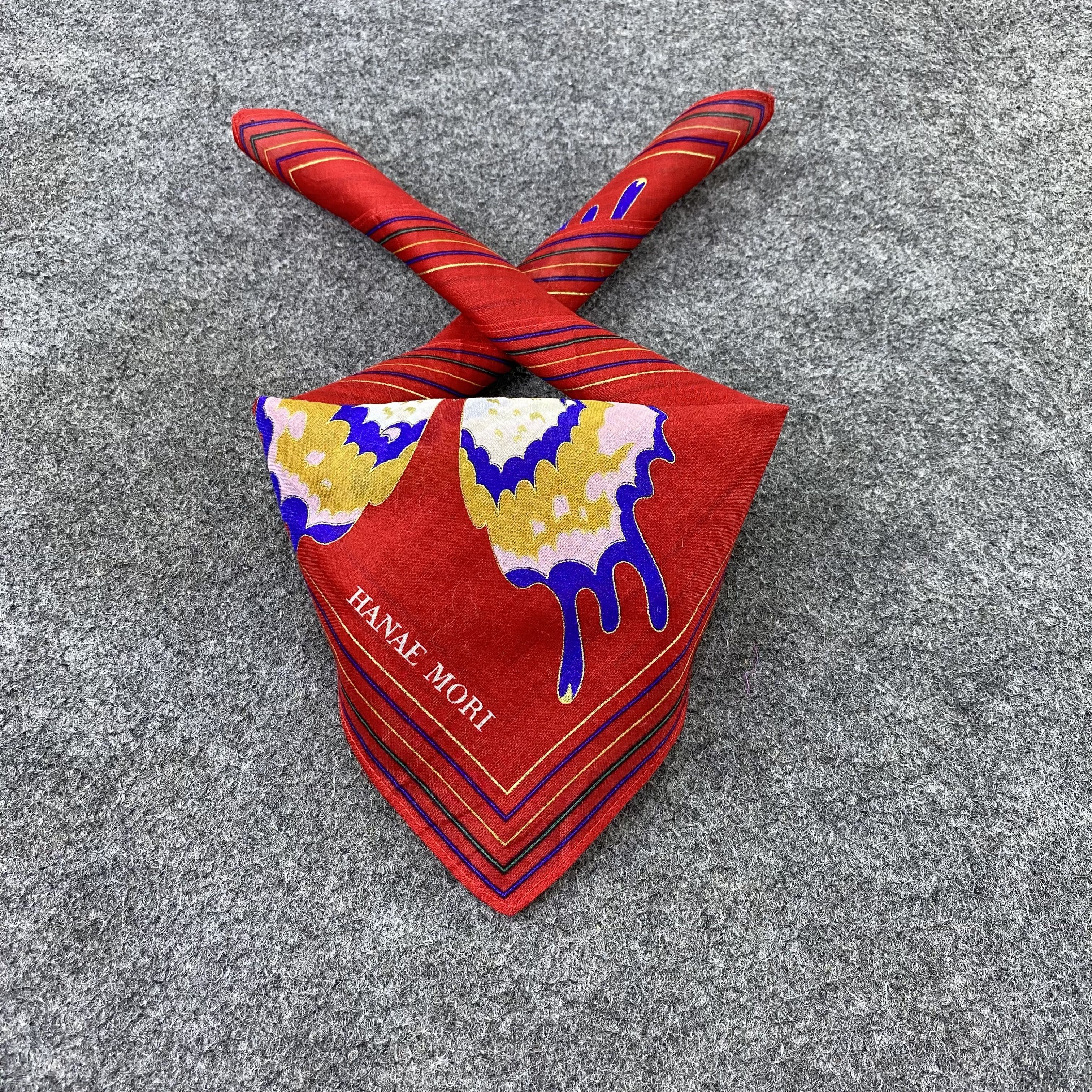 Hanae Mori Hanae Mori Handkerchief / Bandana / Neckerchief-B1348 Size ONE SIZE - 2 Thumbnail