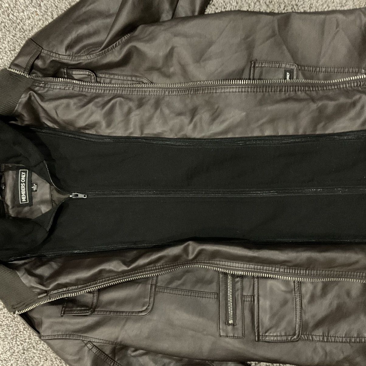 Members Only Hooded Members Only L Train Jacket Brown Mens L Size US L / EU 52-54 / 3 - 4 Thumbnail