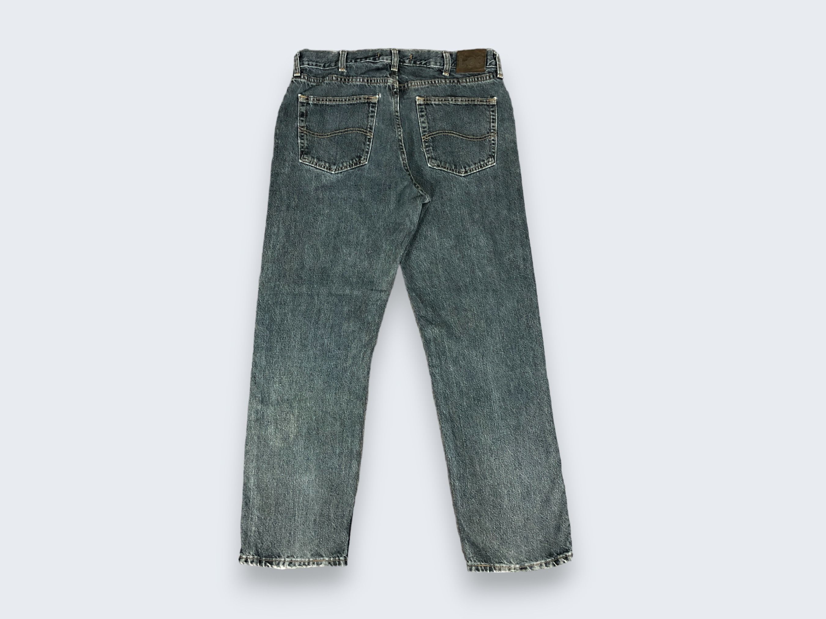 Lee × Vintage Vintage Lee Regular Straight Jeans L919 Size US 36 / EU 52 - 2 Thumbnail
